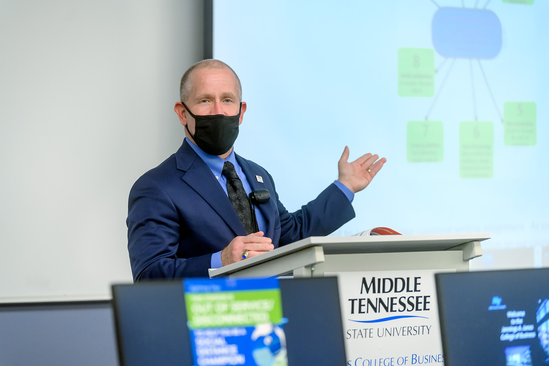 Business and Supply Chain Management faculty Richard Tarpey Faculty Profile. (Photo: J. Intintoli)