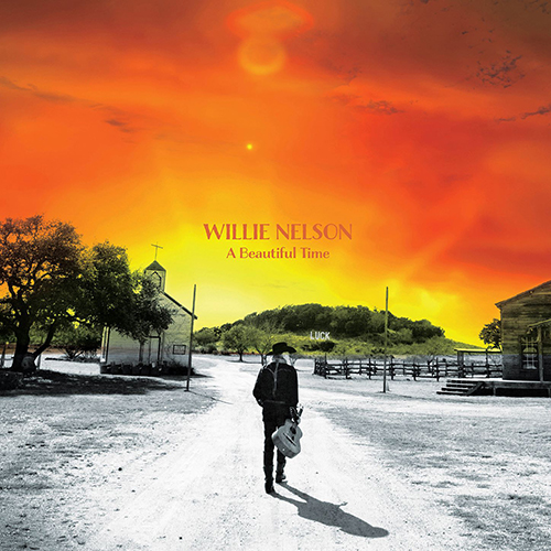 cover of Willie Nelson's 2022 album "A Beautiful Time," winner of the best country album Grammy on Feb. 5, 2023