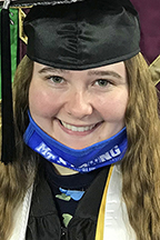 MTSU spring 2021 graduate Abigail Painter of Tullahoma, Tennessee.