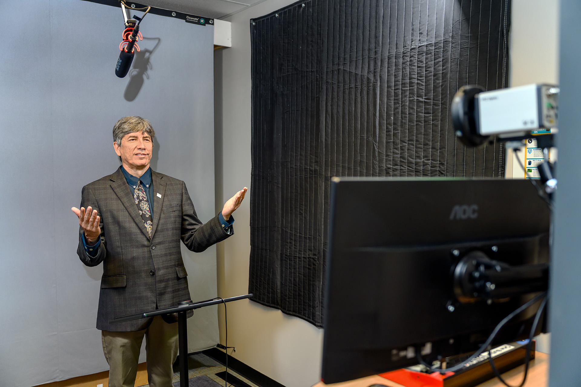 Carlos Coronel, JCB IT Resources Director faculty profile at BAS. (Photo: J. Intintoli)