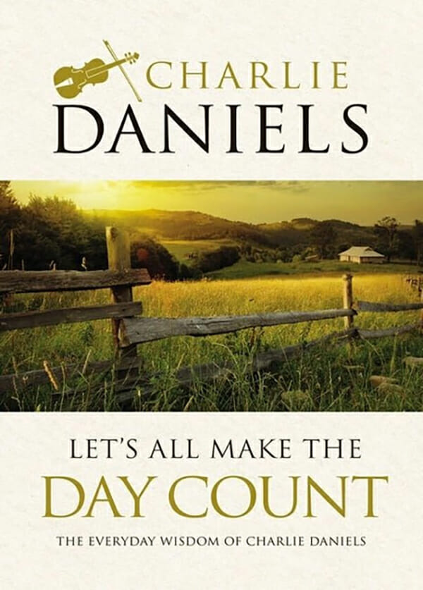 The front cover of Charlie Daniels' new book.