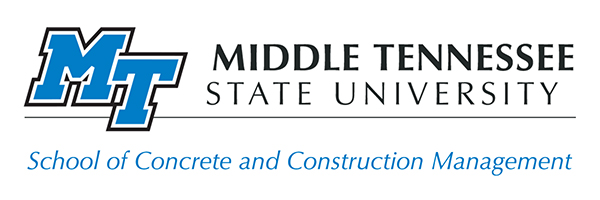 MTSU School of Concrete and Construction Management logo