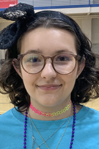 Faith Ziegler, 20, a community and public health major from Obion, Tennessee