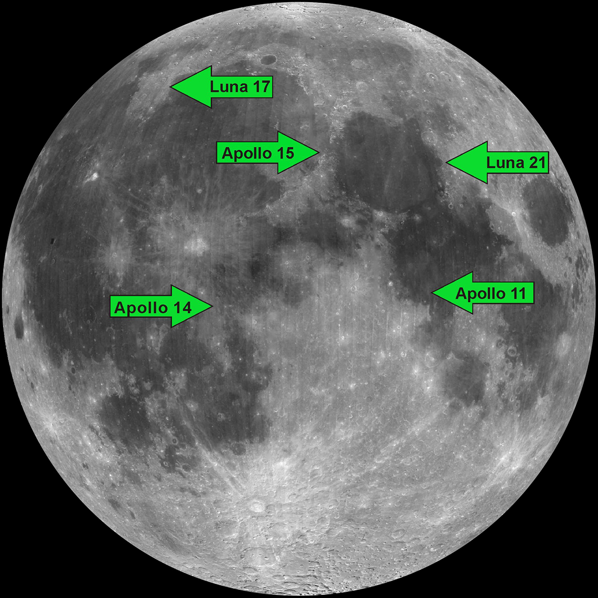 During three U.S. Apollo missions (11, 14 and 15) and two unmanned Soviet missions (Luna 17 and Luna 21), retroreflectors were deployed near the landing sites between 1969 and 1973. The Lunar Laser-Ranging, or LLR, experiment has continuously provided range data for about 41 years, generating about 17,000 normal points. Middle Tennessee State University Physics and Astronomy lecturer Gregg McPherson will discuss the main benefits of this space geodetic technique starting at 6:30 p.m. Friday, April 5, during the department’s Star Party in Room 102 of Wiser-Patten Science Hall. (Image from International Laser Ranging Service)