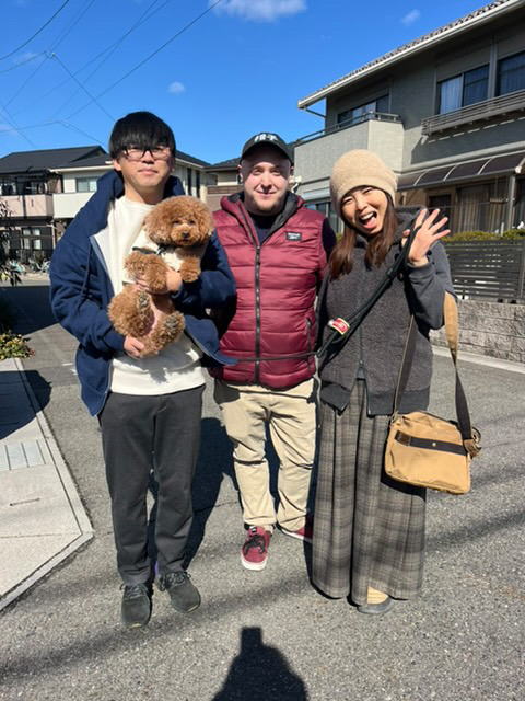 Middle Tennessee State University Japanese major Jordyn Caudle, of Nashville, Tenn., center, stands with the family who hosted him during his trip to Japan that was sponsored by the Kakehashi Project exchange program. Caudle spent eight days touring Japanese museums, universities and historic sites. (Submitted photo)