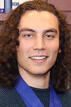 New Middle Tennessee State University graduate Jared Frazier of Spring Hill, Tenn., who received his bachelor's degree in computer science Saturday, May 7, during the university’s spring 2022 commencement ceremonies in Murphy Center.