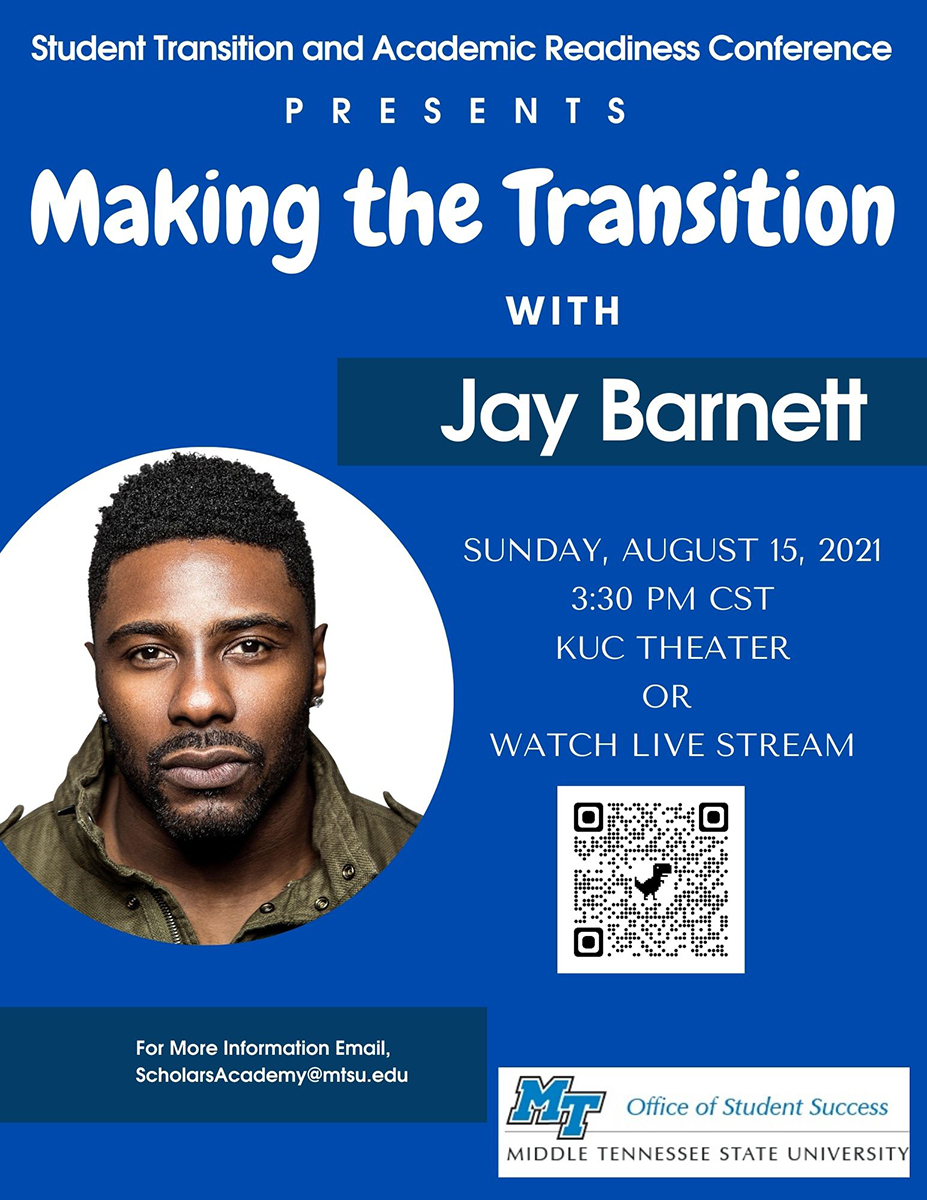 Keynote speaker Jay Barnett graphic