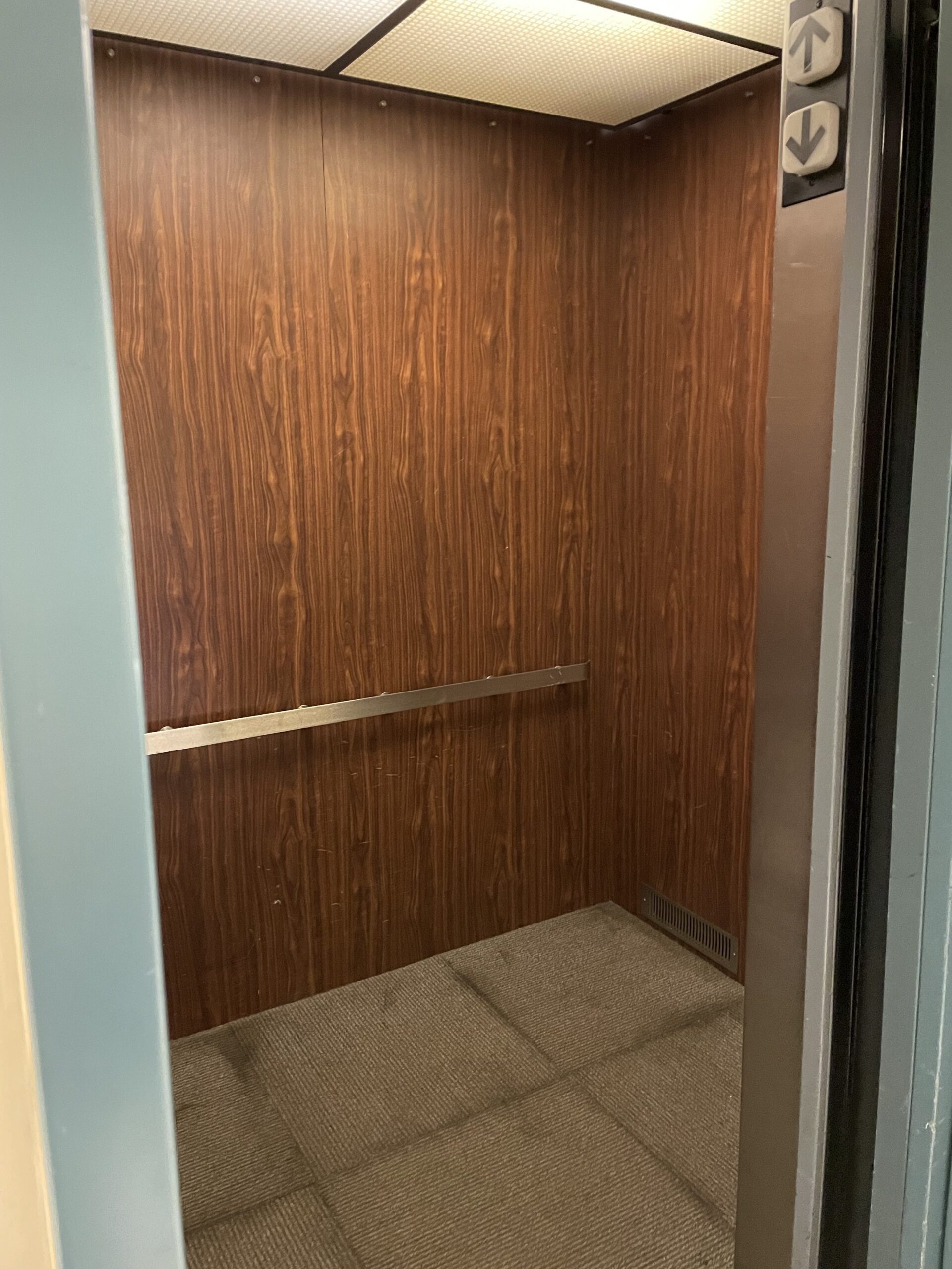 Jones Hall Elevator (Photo: Nicole Alexander)
