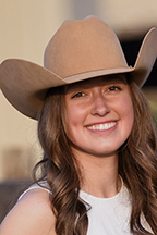 Jordan Martin, a senior horse science major from Murfreesboro, Tenn.