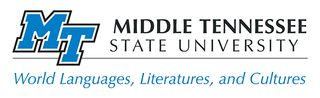 MTSU Departmennt of World Languages, Literatures, and Cultures logo