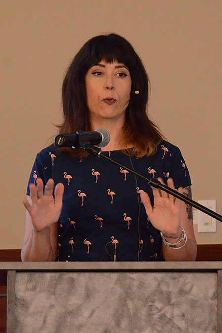 Ashley Riley Sousa, assistant professor in the Department of History, 