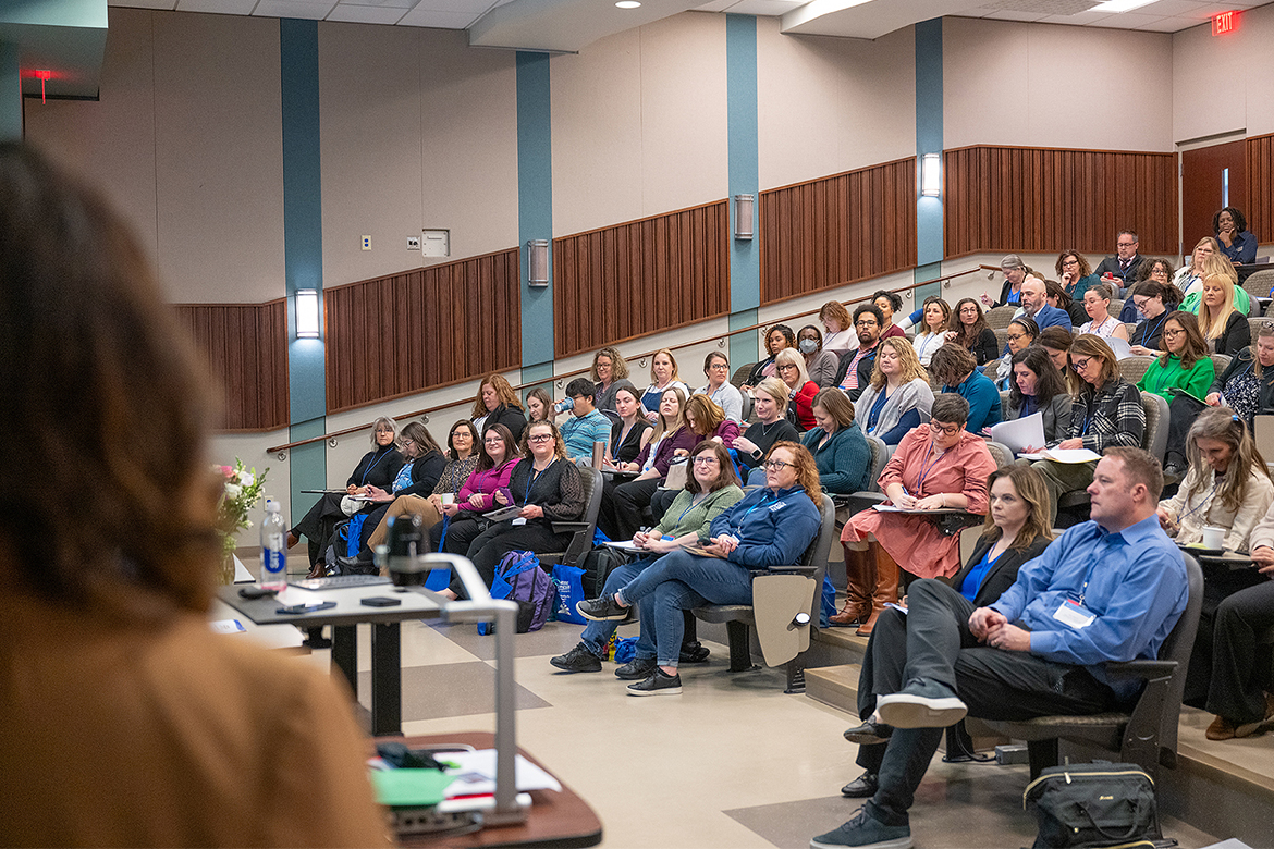 Middle Tennessee State University’s College of Education recently hosted nearly 200 educators from across the world at the 2025 Literacy Research Conference held March 1 on campus in Murfreesboro, Tenn. (MTSU photo by Cat Curtis Murphy)