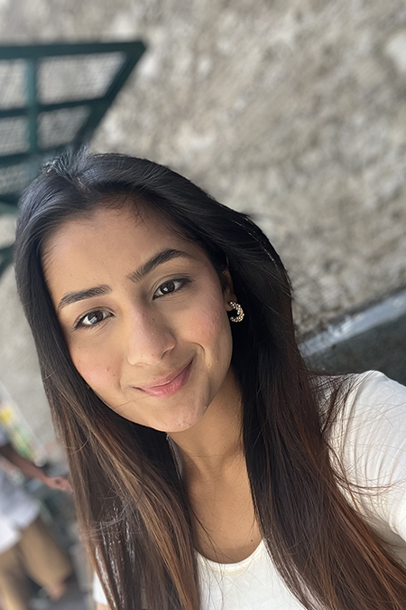 Jashna Timsina, first-generation student at Middle Tennessee State University, said her MT Engage-certified courses help her have the full college experience and connect with others in campus. The program, part of MTSU’s Quality Enhancement Plan, recently became permanent. (Photo courtesy of Jashna Timsina)