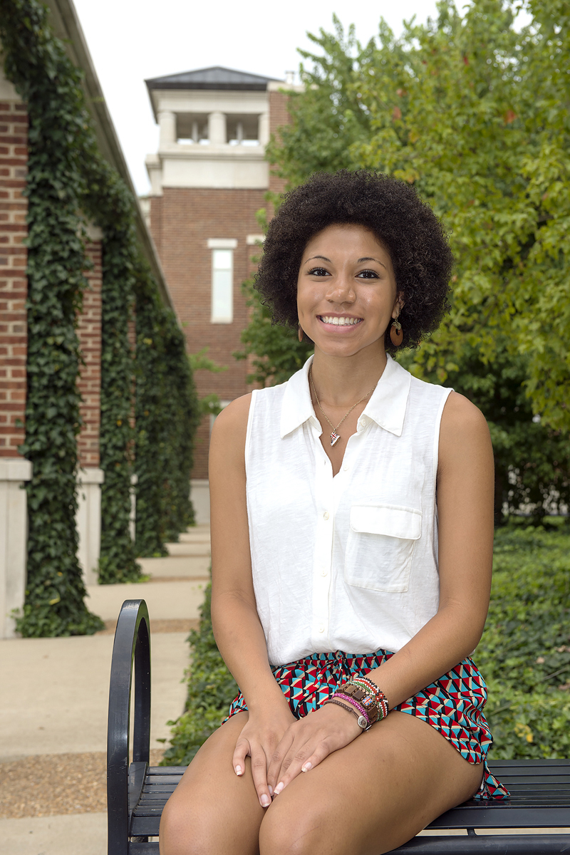 Jessica Shotwell entered MTSU as a Buchanan Fellow, the top scholarship awarded to a university freshman, and is a recent recipient of a three-year, National Science Foundation Graduate Research Fellowship Program award. The 2017 alumna is now conducting research at the University of Maryland. (MTSU file photo by J. Intintoli)