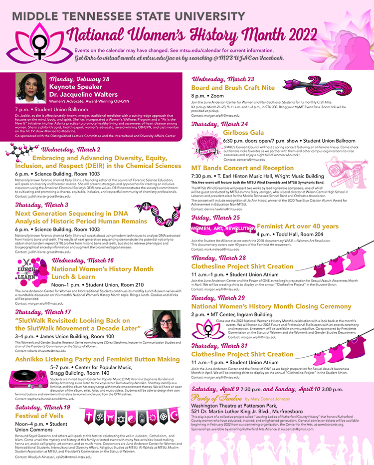 Click the image to access a larger pdf version of the calendar.