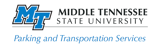 MTSU Parking and Transportation Services logo