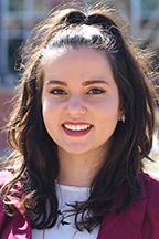 Samantha Eisenberg, student trustee, 2019-20, alumna