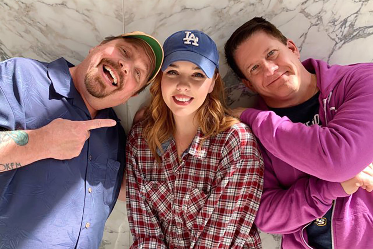 Savannah with Woody (L) and Jim (R) (Photo: Submitted)