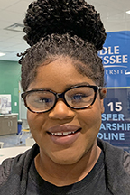 Shames Talley,of Murfreesboro,  Motlow State Community College sophomore and 2014 Riverdale High School graduate. Plans to study business administration at MTSU starting in fall 2023.