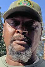 Timothy Gross, 60, of Shelbyville, Tennessee, a U.S. Army veteran from 1983 to 2016, retiring as a staff sergeant.