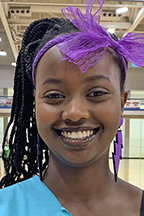 Urielle Umutoni, 22, a senior public health major originally from Goma, Congo, now living in Nashville, Tennessee.