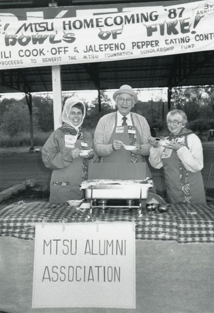 If I go all four years here without experiencing one chili cook-off, I don’t know what I’ll do. (Photo: Albert Gore Research Center)